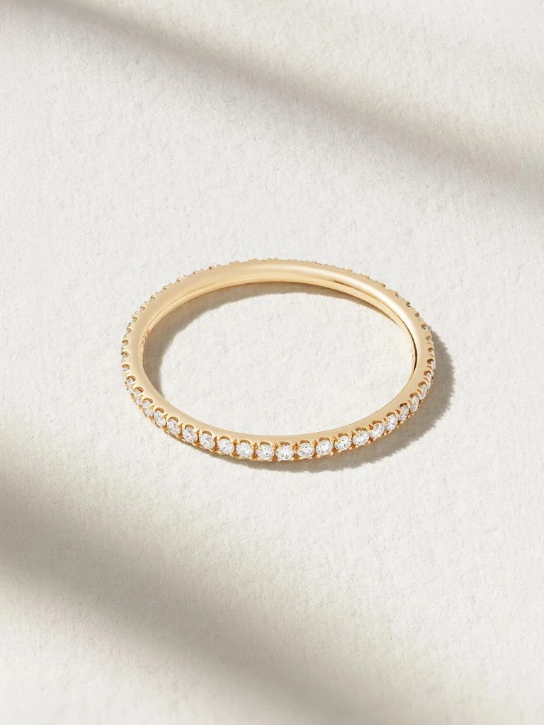 Ileana Makri Thread 18k 黄金钻石永恒戒指 1