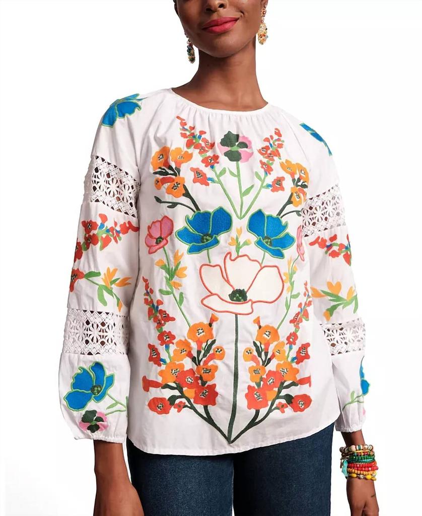 Frances Valentine Frances Valentine - Saskia Top Botanical