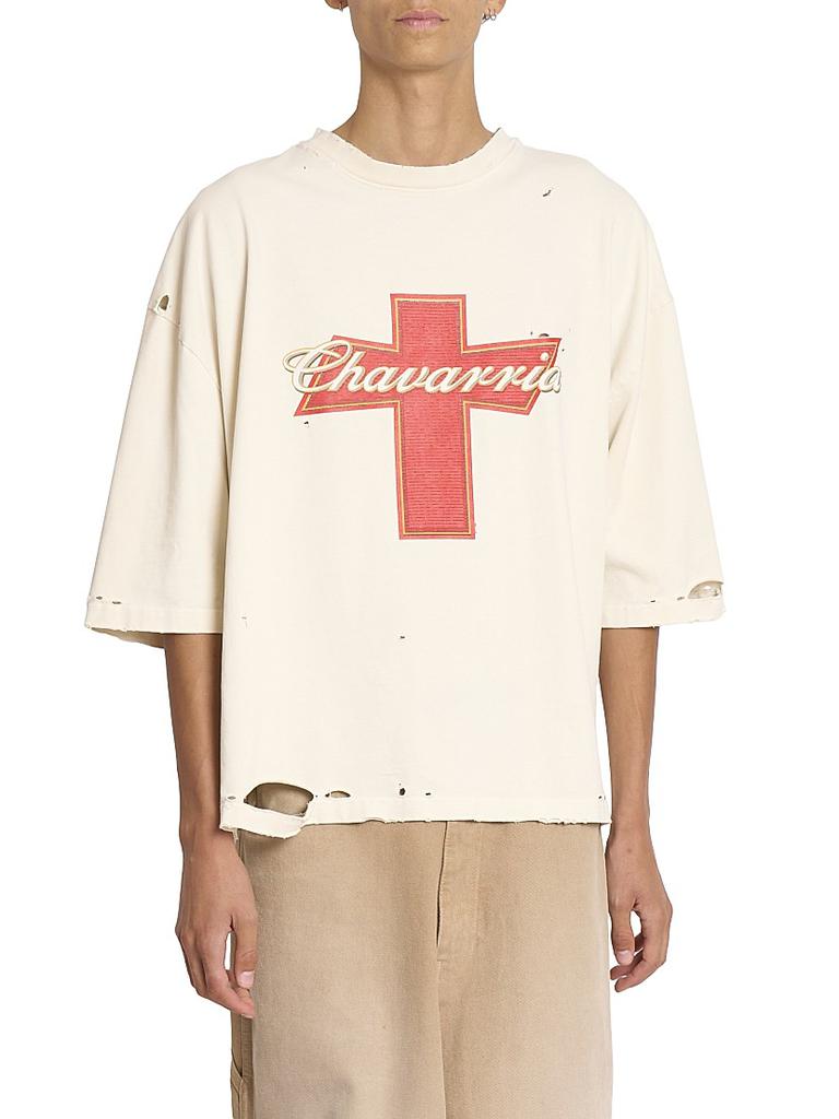 Willy Chavarria Budweiserria Buffalo Cotton T-Shirt - T-Shirts