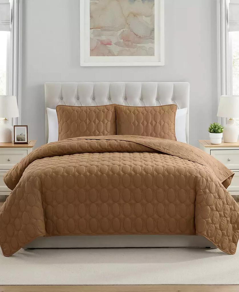 VCNY Home Circles Pinsonic 3-Pc. Quilt Set