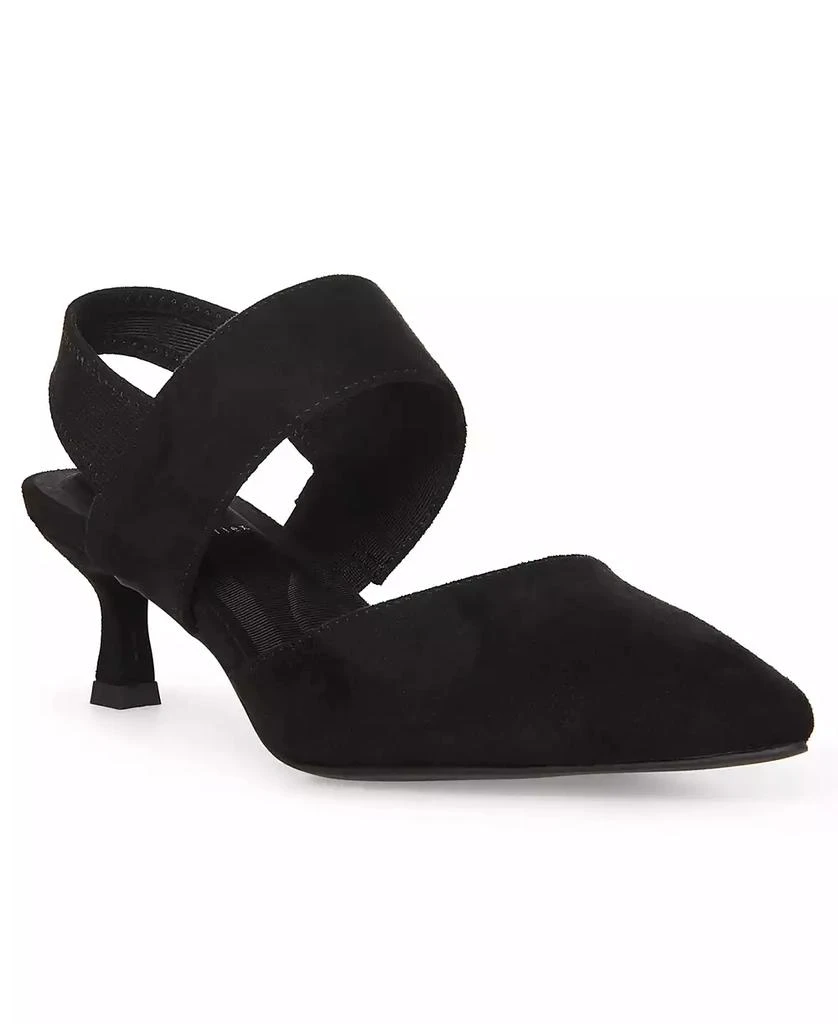 Anne Klein Women's Intime Stretch Kitten Heel Dress Pumps 1