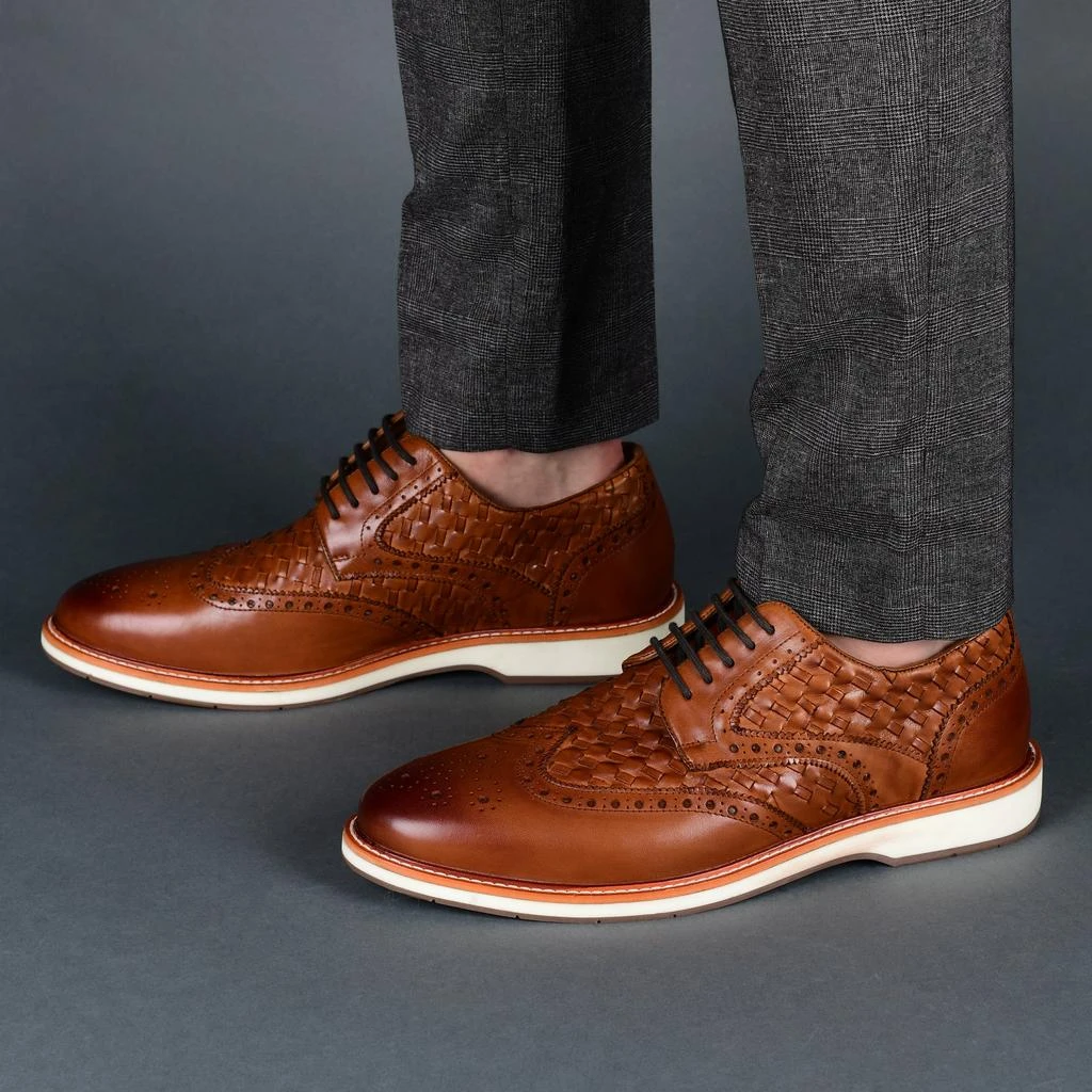 Thomas & Vine Radcliff Woven Wingtip Derby 6