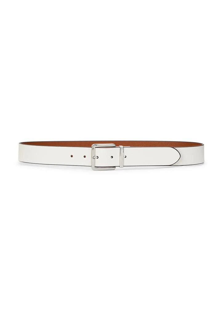Ralph Lauren Reversible Crosshatch Leather Belt