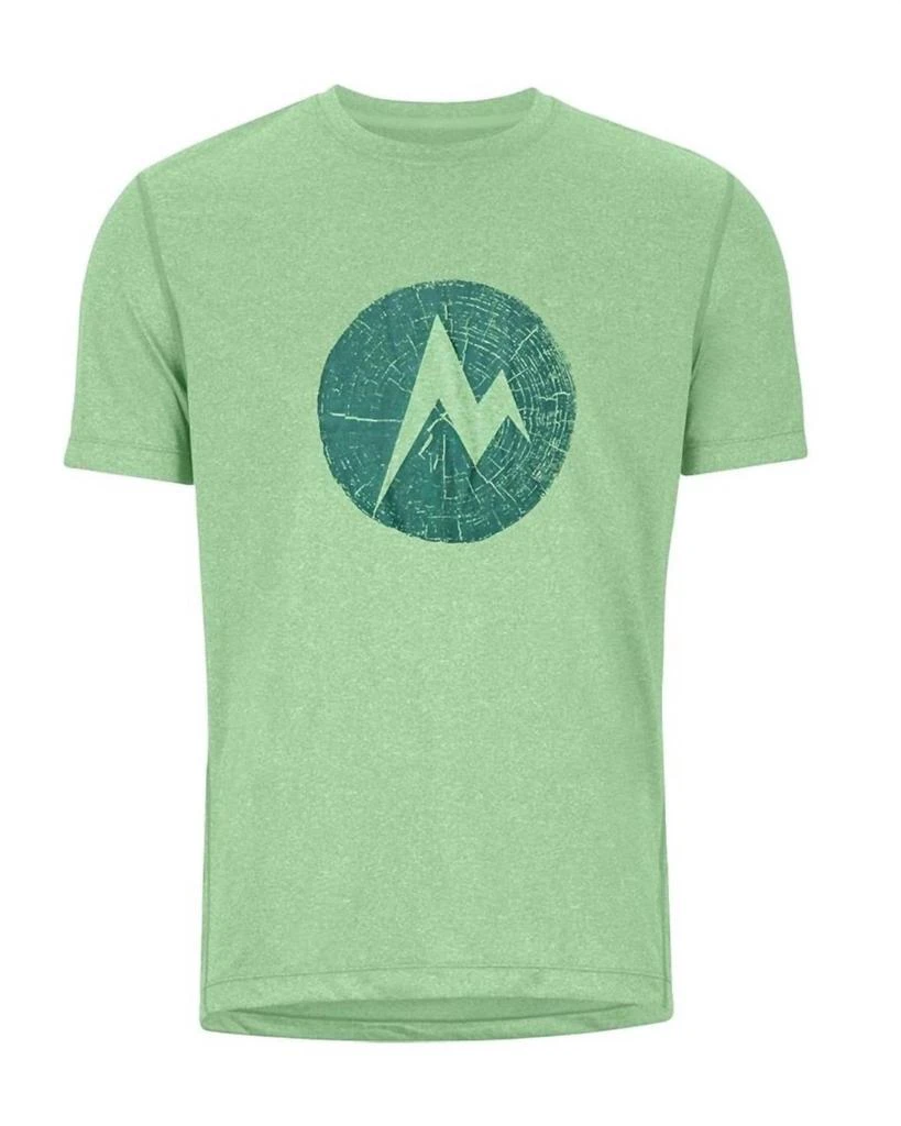 Marmot Men
s Transporter Short Sleeve Tee In Kelly Green