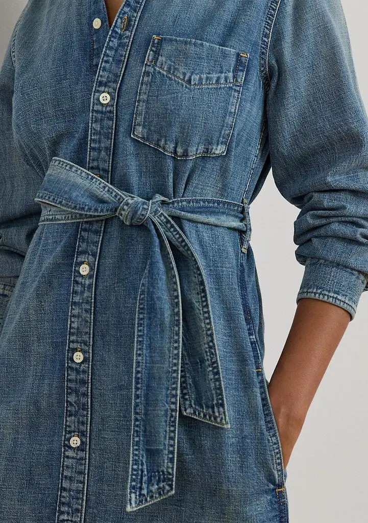 Ralph Lauren Belted Denim Shirtdress 3