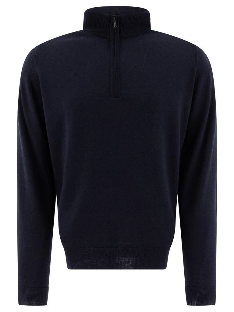 John Smedley John Smedley Tapton Quarter Zip Sweater 1