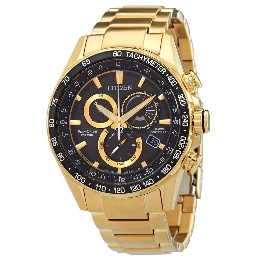 Citizen PCAT Chronograph Black Dial Men's Watch CB5912-50E 1