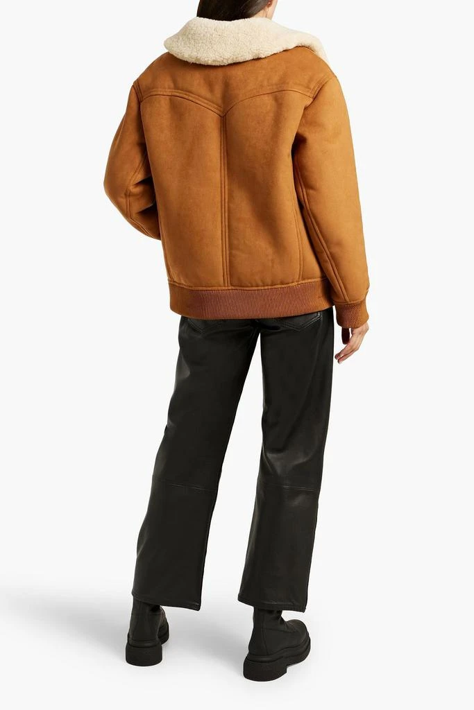 STAND STUDIO Lillee faux shearing jacket 3