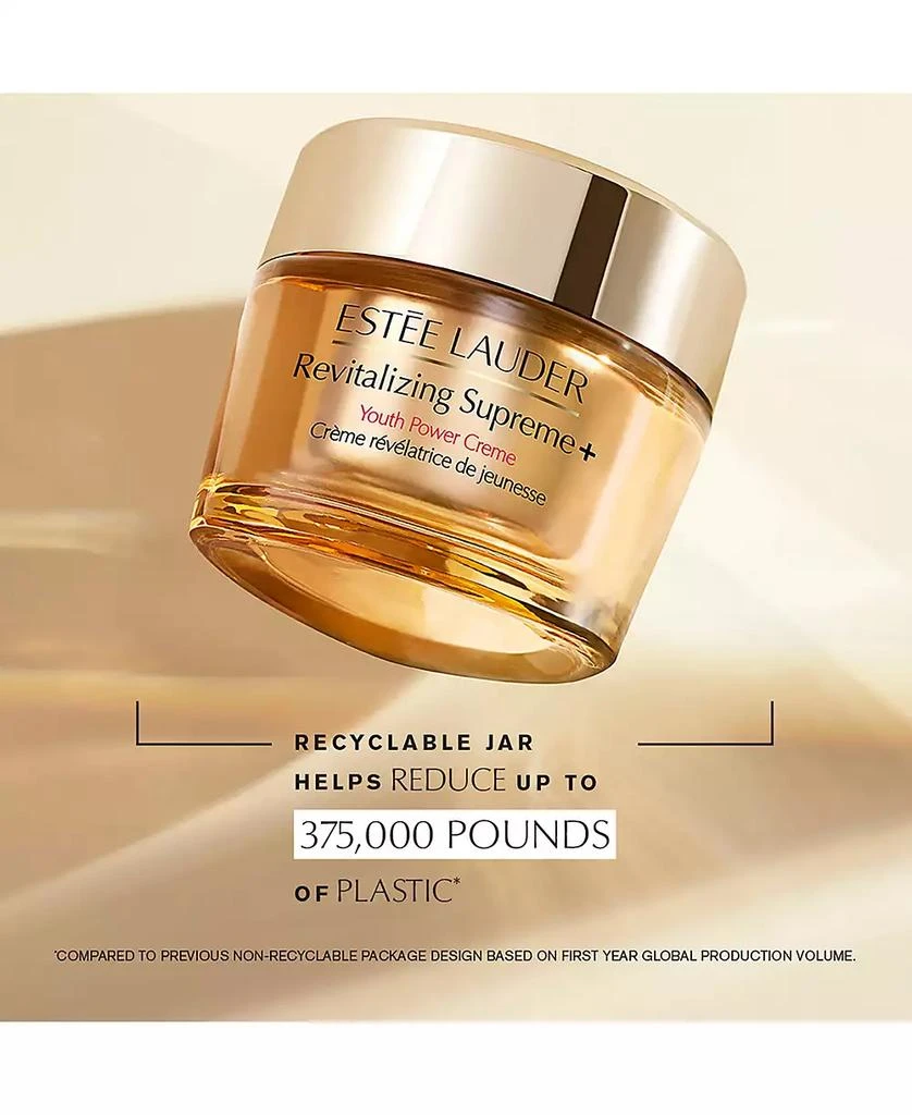 Estée Lauder Revitalizing Supreme+ Youth Power Cream Moisturizer with Hyaluronic Acid & Peptides , 2.5 oz. 4