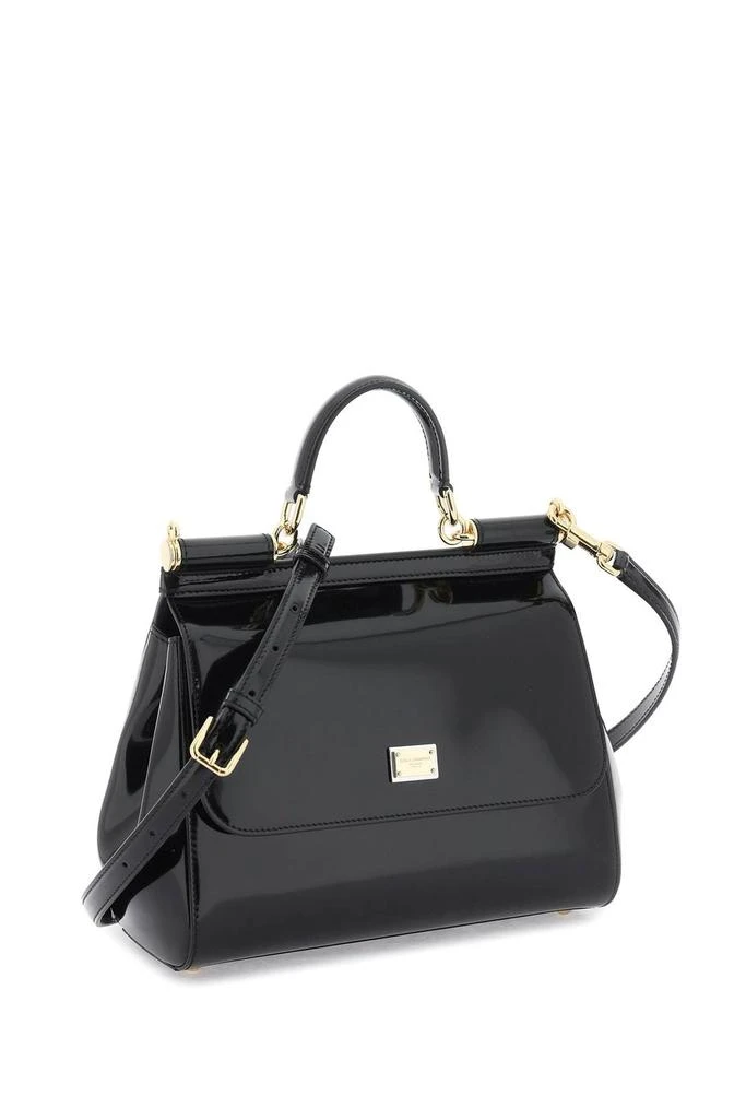 Dolce 
Gabbana Dolce 
Gabbana Logo-Plaque Small Sicily Bag 3