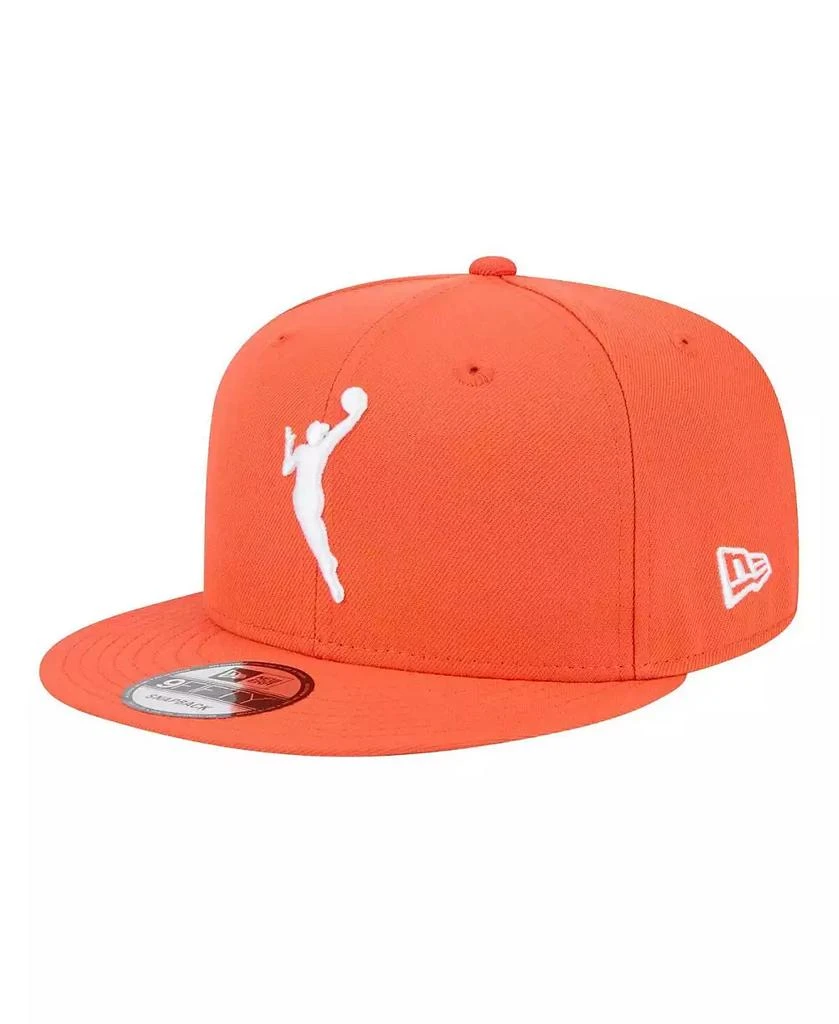 New Era Men's Orange WNBA Logowoman 59FIFTY Snapback Hat 1