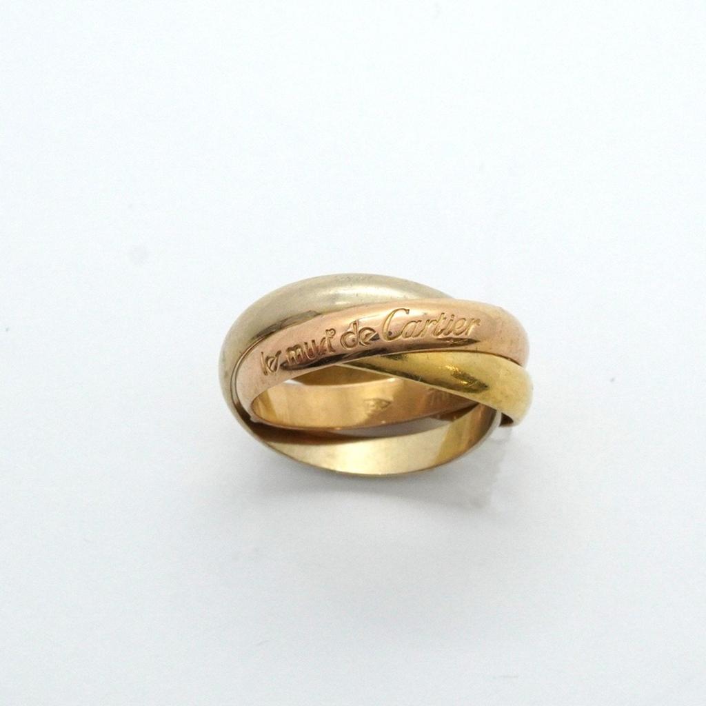 Cartier pink gold (18K) gold (18K) yellow gold (18K) Band Ring (Pre-Owned)
