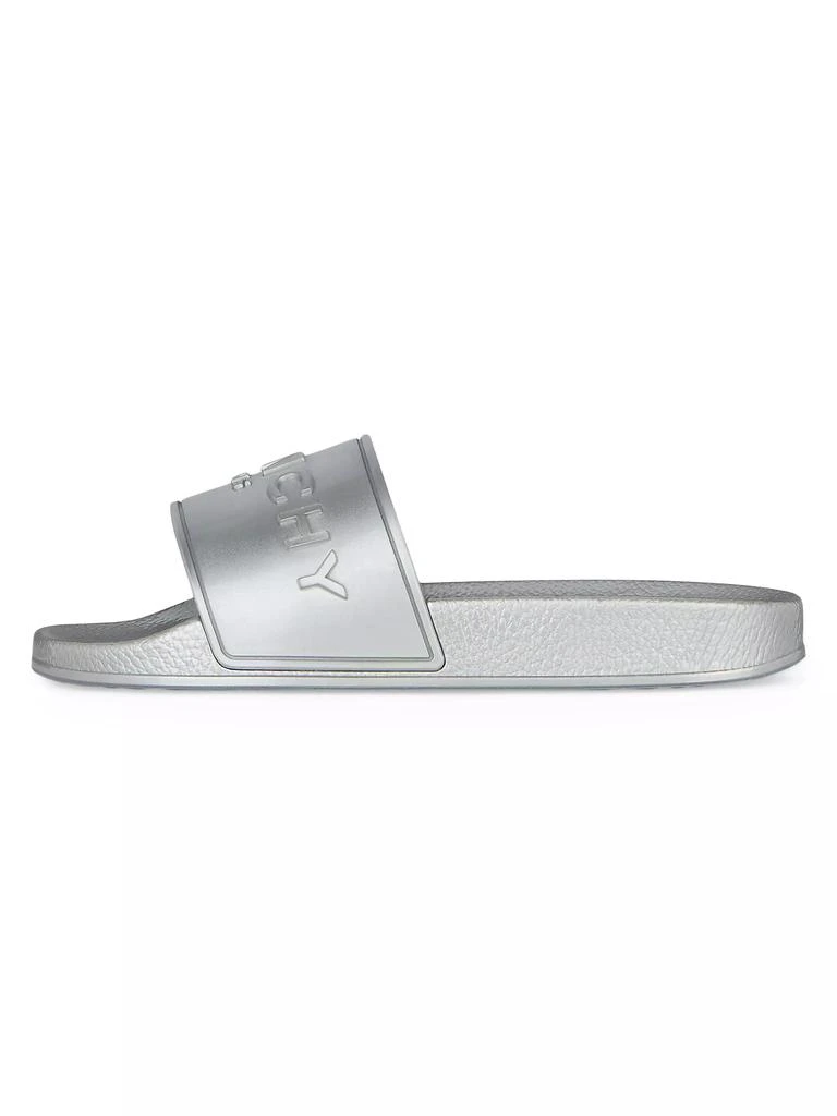 Givenchy Slide Flat Sandals in Rubber 2