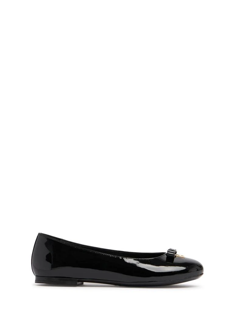 Dolce & Gabbana Patent Leather Ballerinas W/ Logo 1