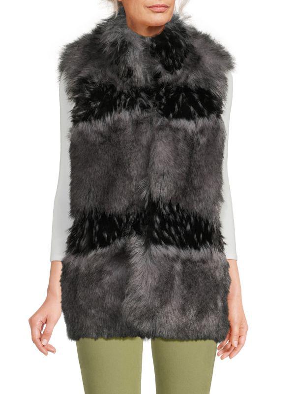 BELLE FARE Faux Fur Vest