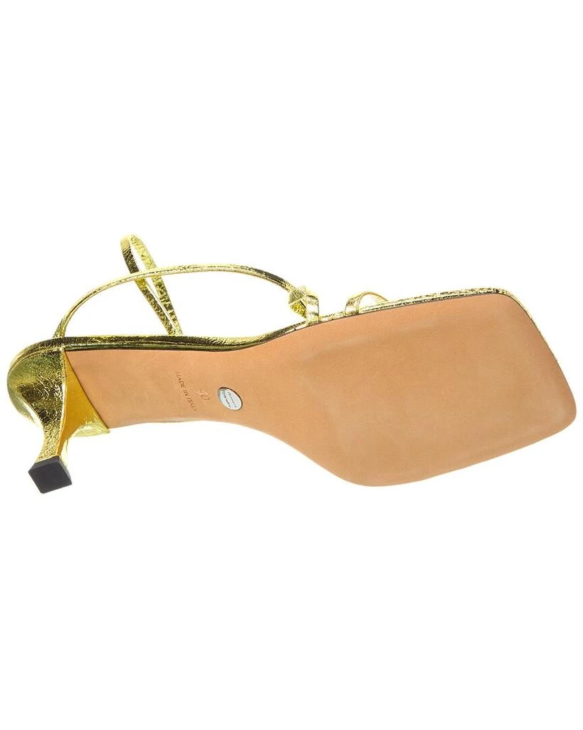 Proenza Schouler Metallic Leather Slingback Sandal 4