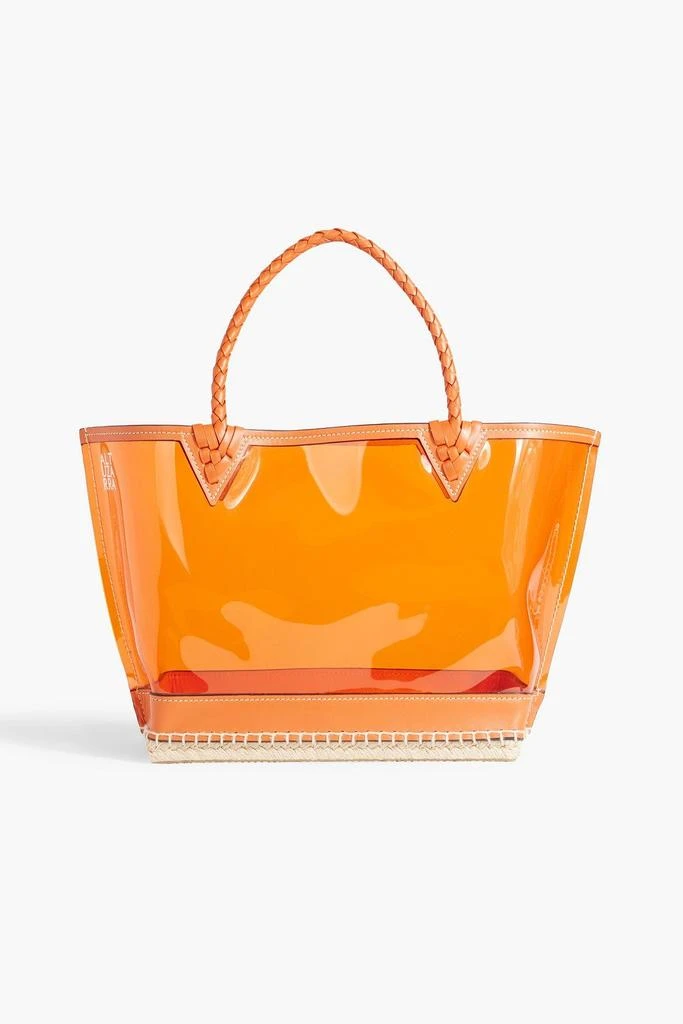 Altuzarra Leather-trimmed PVC tote 1