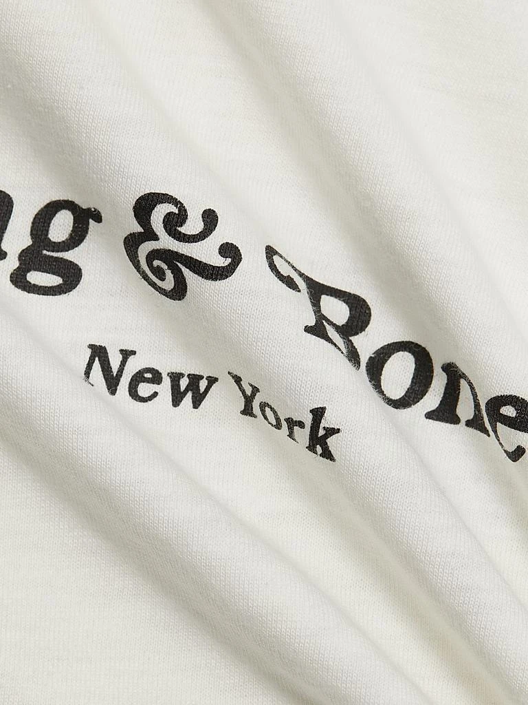 Rag & Bone Mini Script Logo T-Shirt 7