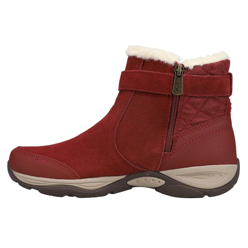 Easy Spirit Elk Round Toe Zippered Pull On Booties 3