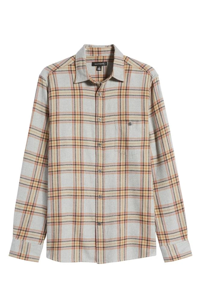 Treasure & Bond Grindle Brushed Plaid Shirt 6