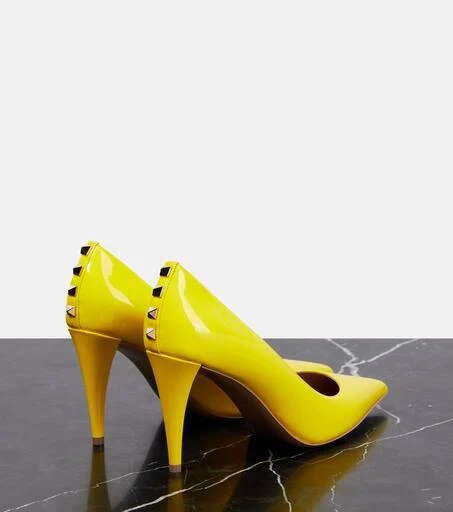Valentino Rockstud patent leather pumps 3