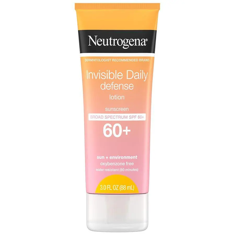 Neutrogena Invisible Daily Defense Lotion, SPF 60+