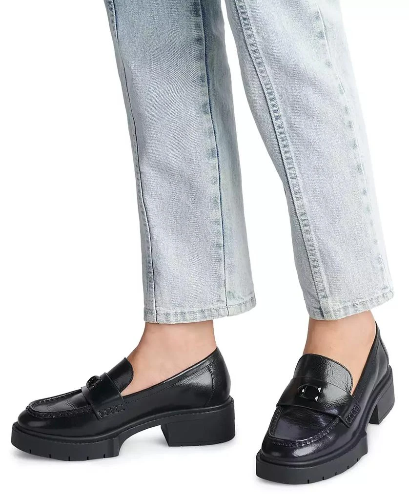 Coach Women's Leah Platform Lug Sole Loafers 6