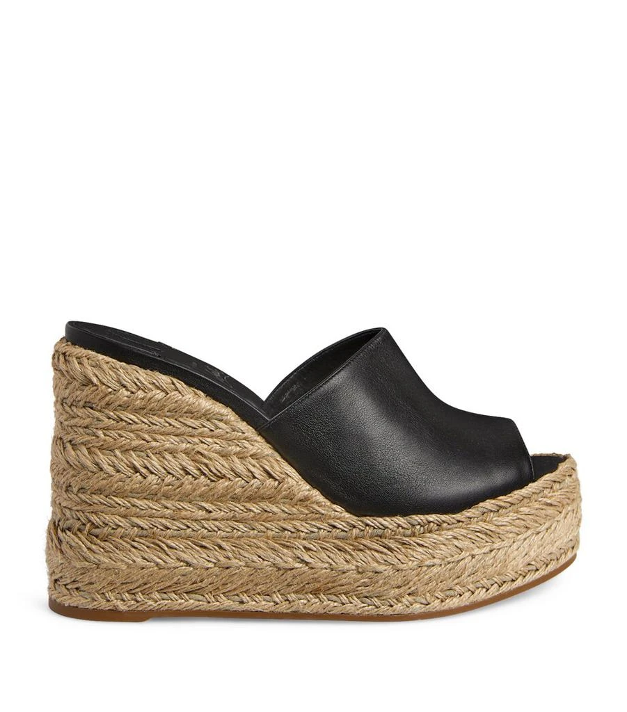 Christian Louboutin Ariella Zeppa Leather Wedge Espadrilles 130 1