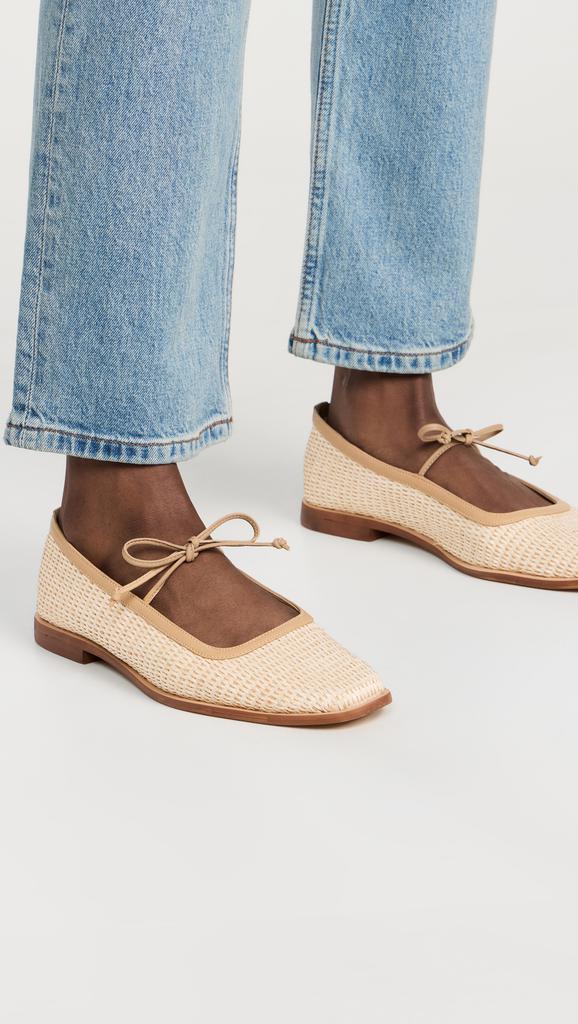 Kaanas Lexie Basketweave Ballerina Flats