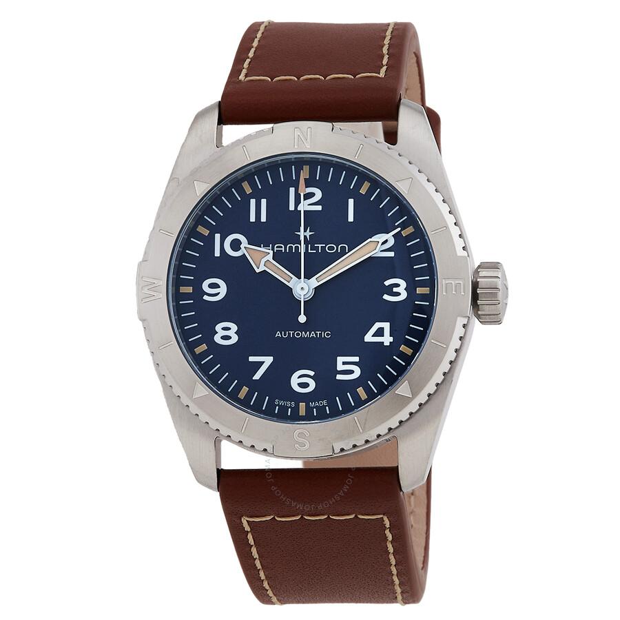 Hamilton Khaki Field Expedition Automatic Blue Dial Men's Watch H70225540