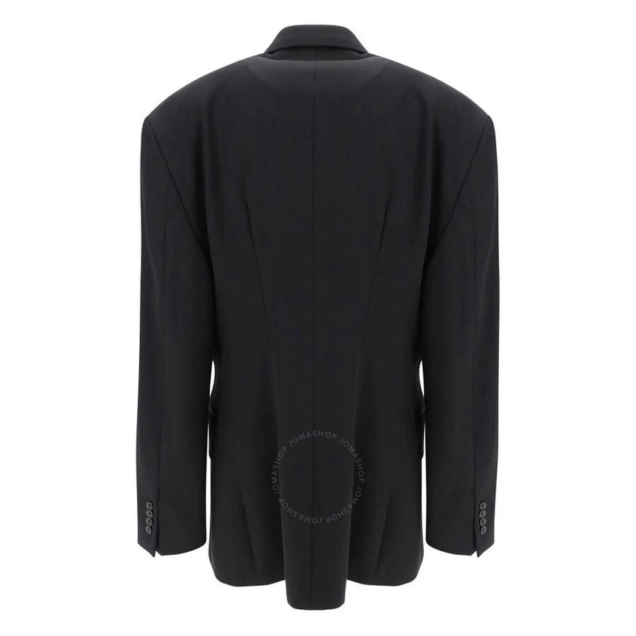 Balenciaga Balenciaga Double-Breasted Cinched Wool Blazer, Brand Size 36 (US Size 2) 2