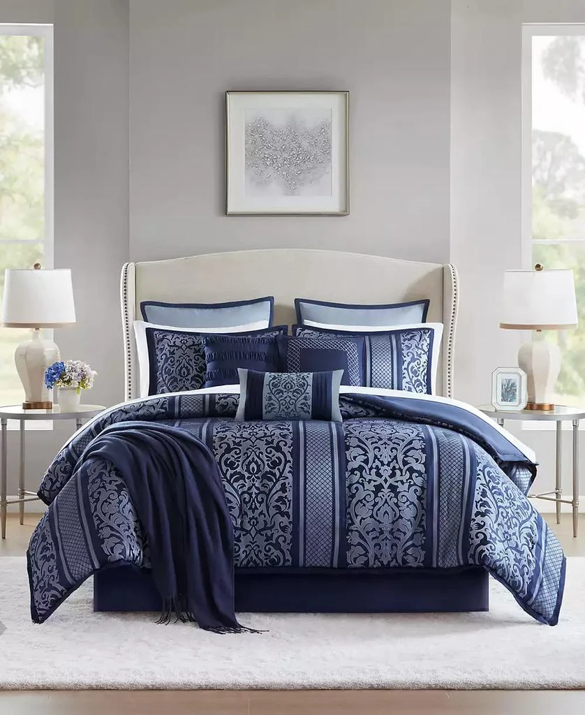 Macy
s Addison Park Bella Floral 14-Pc. Comforter Set