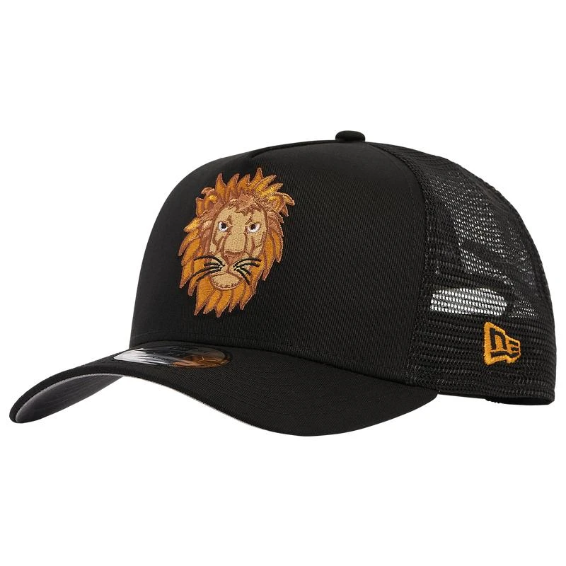 New Era New Era A Frame Lion Head Emoji Trucker Cap - Men's 1