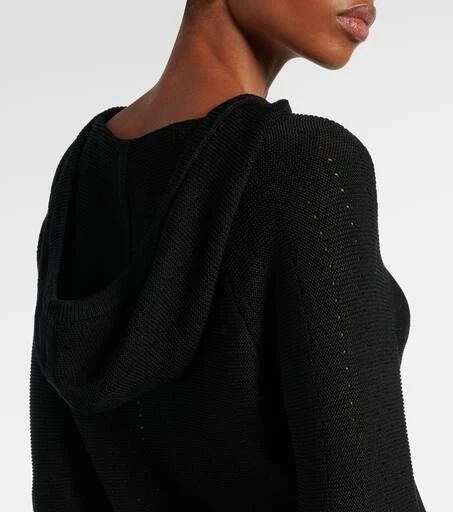 ETRO Hooded silk-blend sweater 6