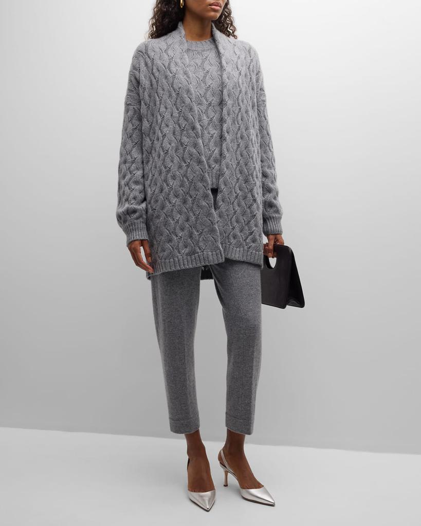 TSE Cashmere Cashmere Oversized Cable-Knit Cardigan