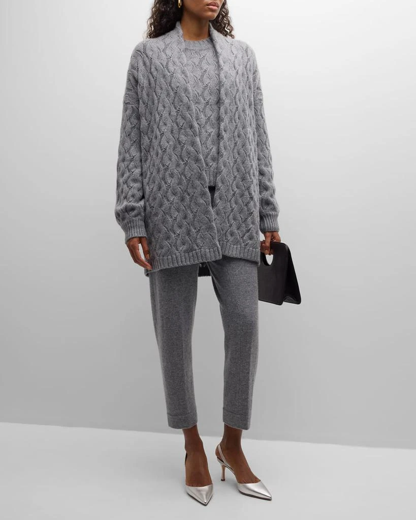 TSE Cashmere Cashmere Oversized Cable-Knit Cardigan 2
