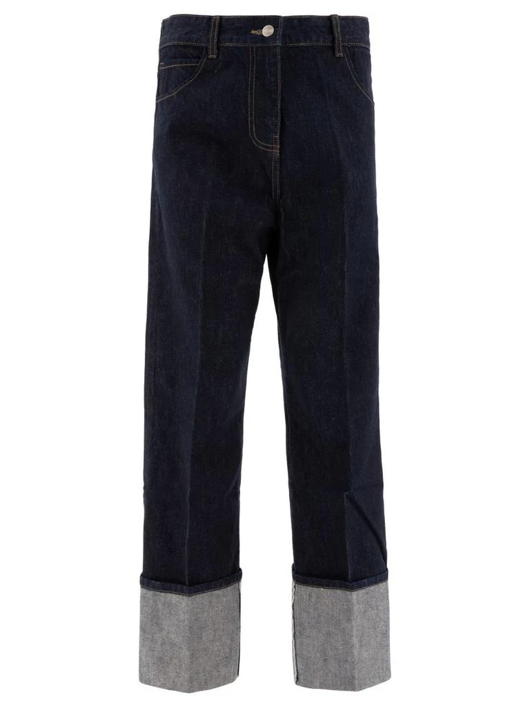 Sandbeige Sandbeige Jeans 1