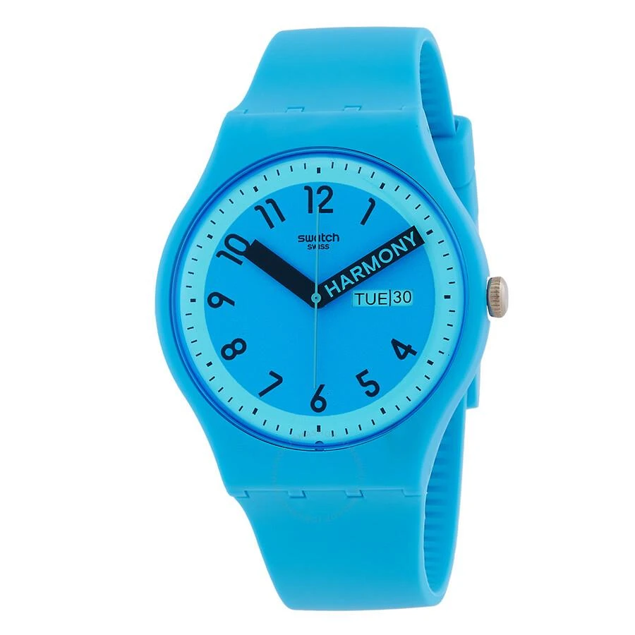 Swatch Pride Quartz Blue Dial Unisex Watch SO29S702 1