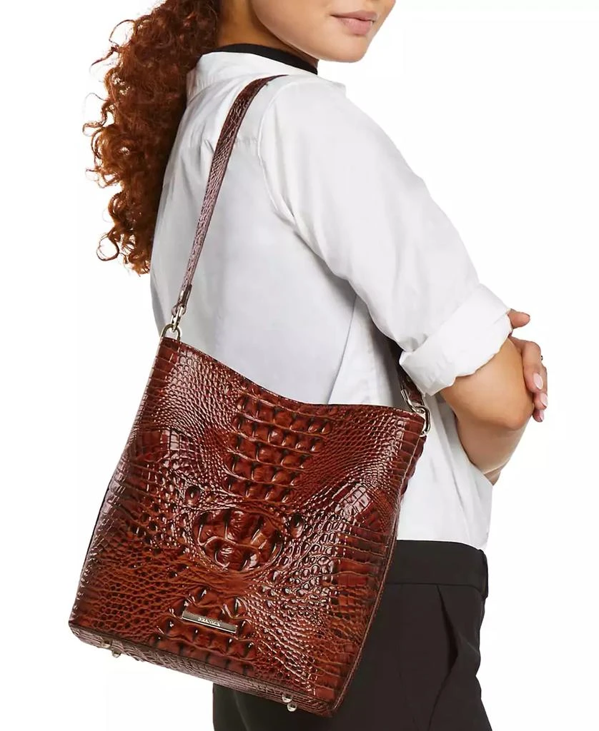 Brahmin Celina Melbourne Small Leather Bucket 5