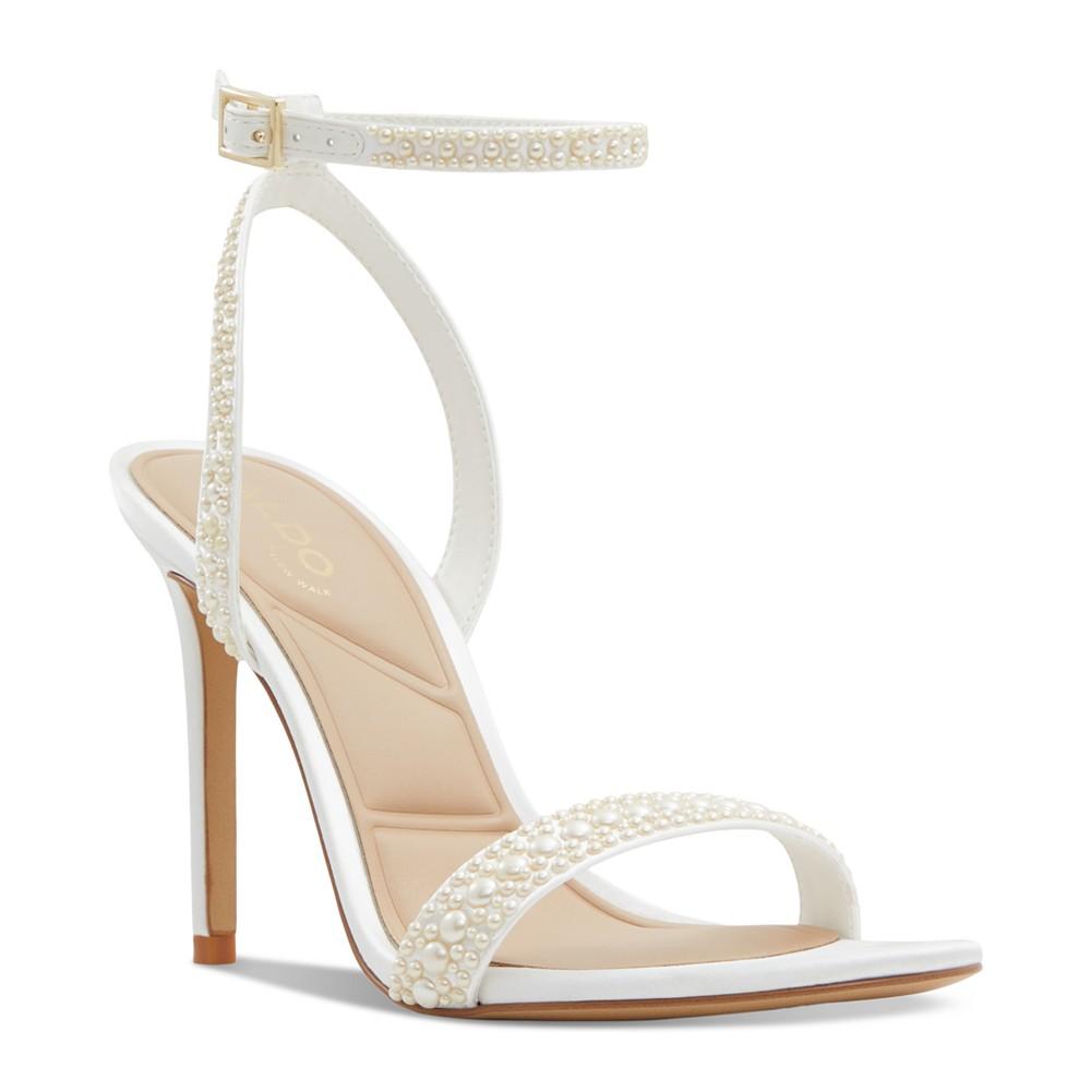 ALDO Women's Perlea Two-Piece Imitation Pearl Dress Sandals