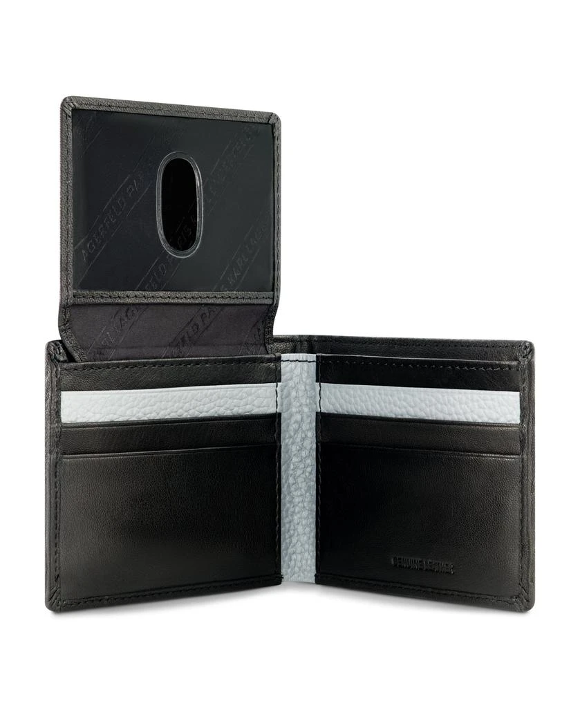 Karl Lagerfeld Paris LEATHER BILLFOLD WITH INTERNAL ID FLAP 2
