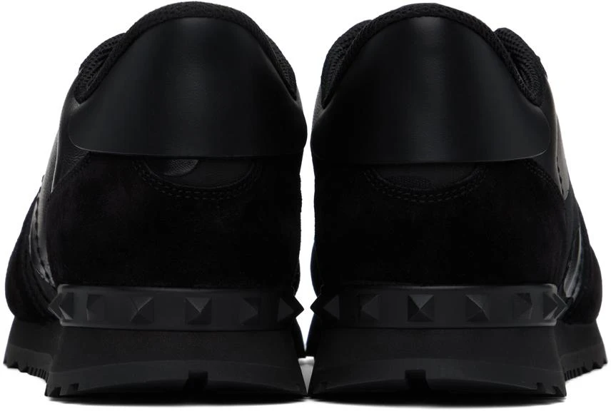 Valentino Black Camouflage Rockrunner Sneakers 2