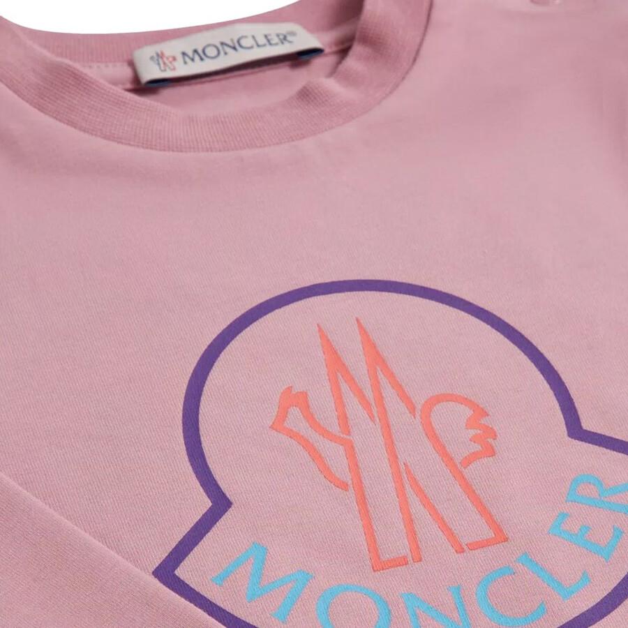 Moncler Moncler Kids Logo-Print Long-Sleeve T-Shirt, Size 18