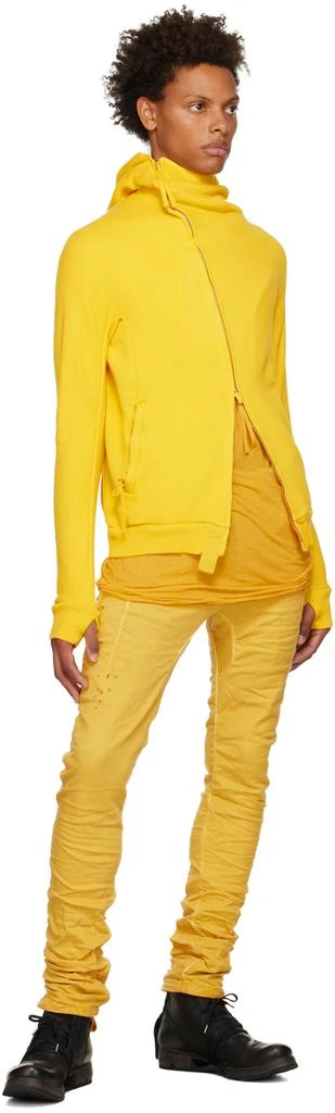 11 by Boris Bidjan Saberi Yellow Zipper 2 Hoodie 4