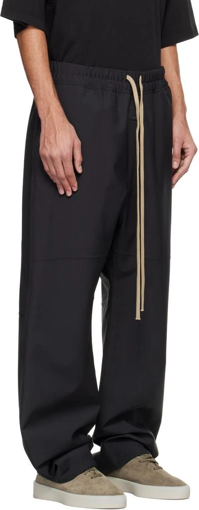 Fear of god Black Technical Split Knee Lounge Pants 2