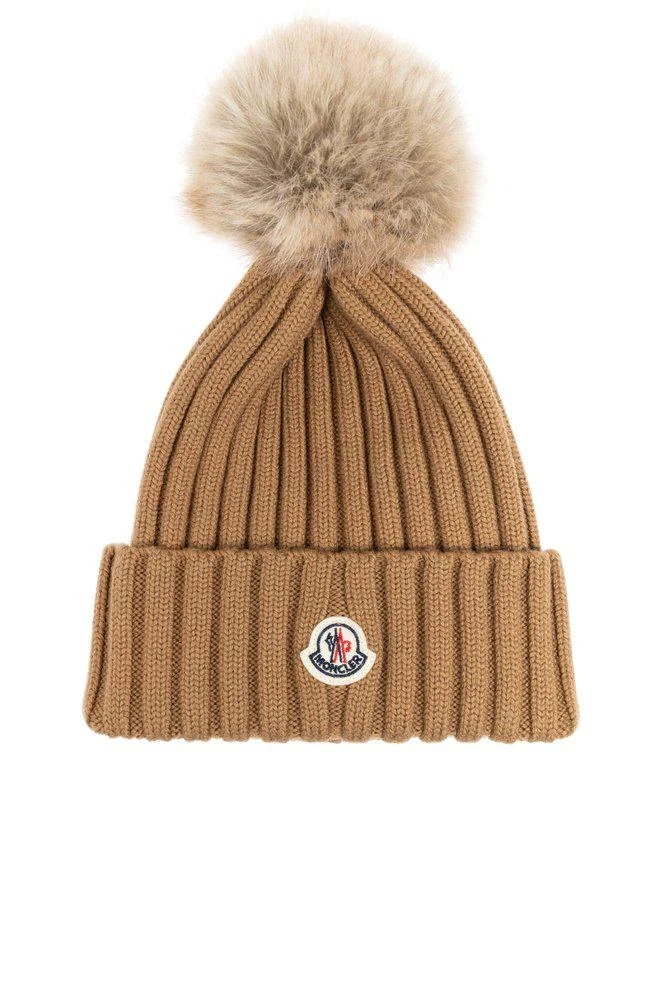 Moncler Moncler Pom Pom Embellished Beanie 1