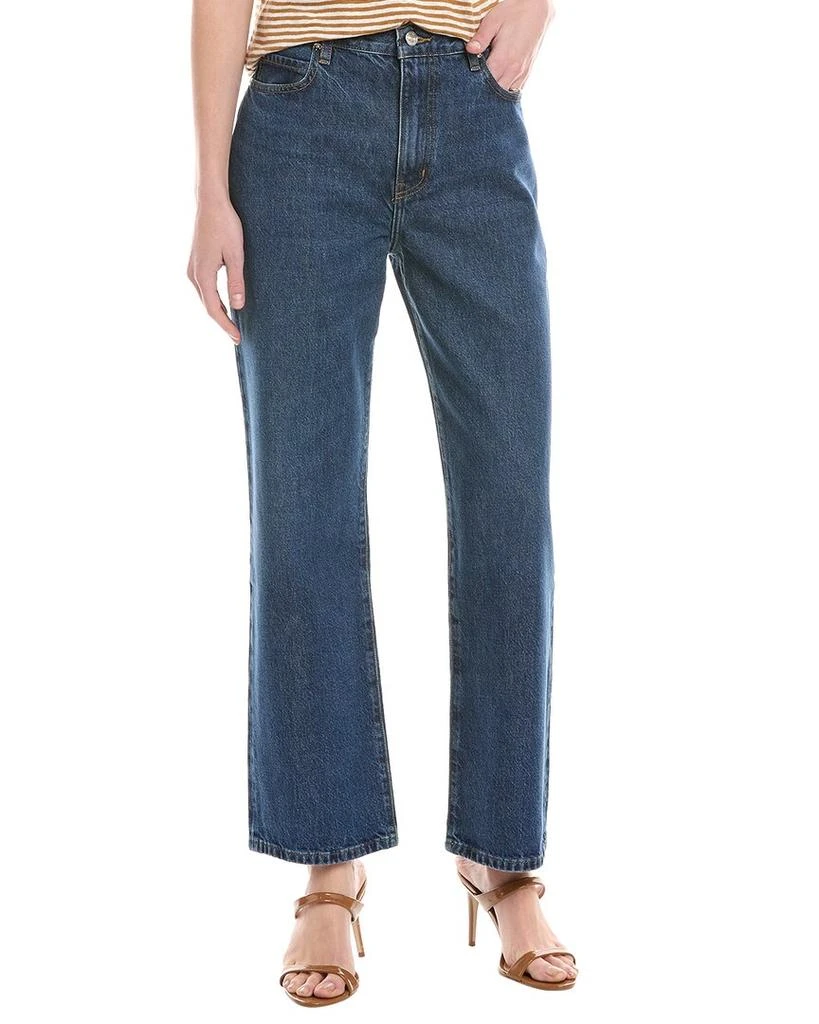 FRAME Le Jane Kirk Ankle High-Rise Straight Jean 1