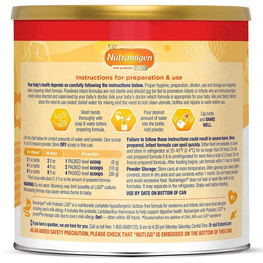 Enfamil Infant Formula Hypoallergenic & Lactose Free with Enflora LGG Powder 2