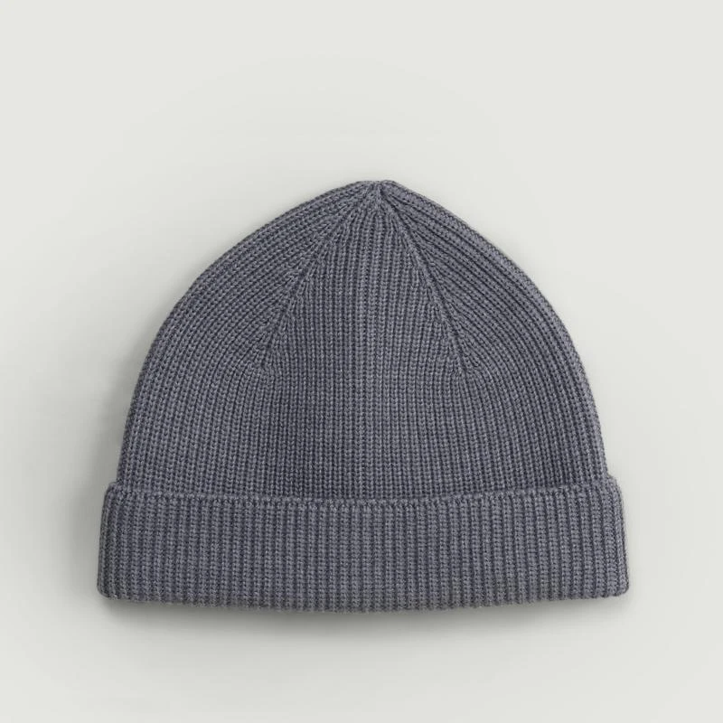 L'Exception Paris Merino wool beanie Gris clair L'EXCEPTION PARIS 1