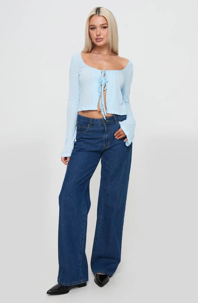 Princess Polly Barbaro Flyaway Sheer Top 5